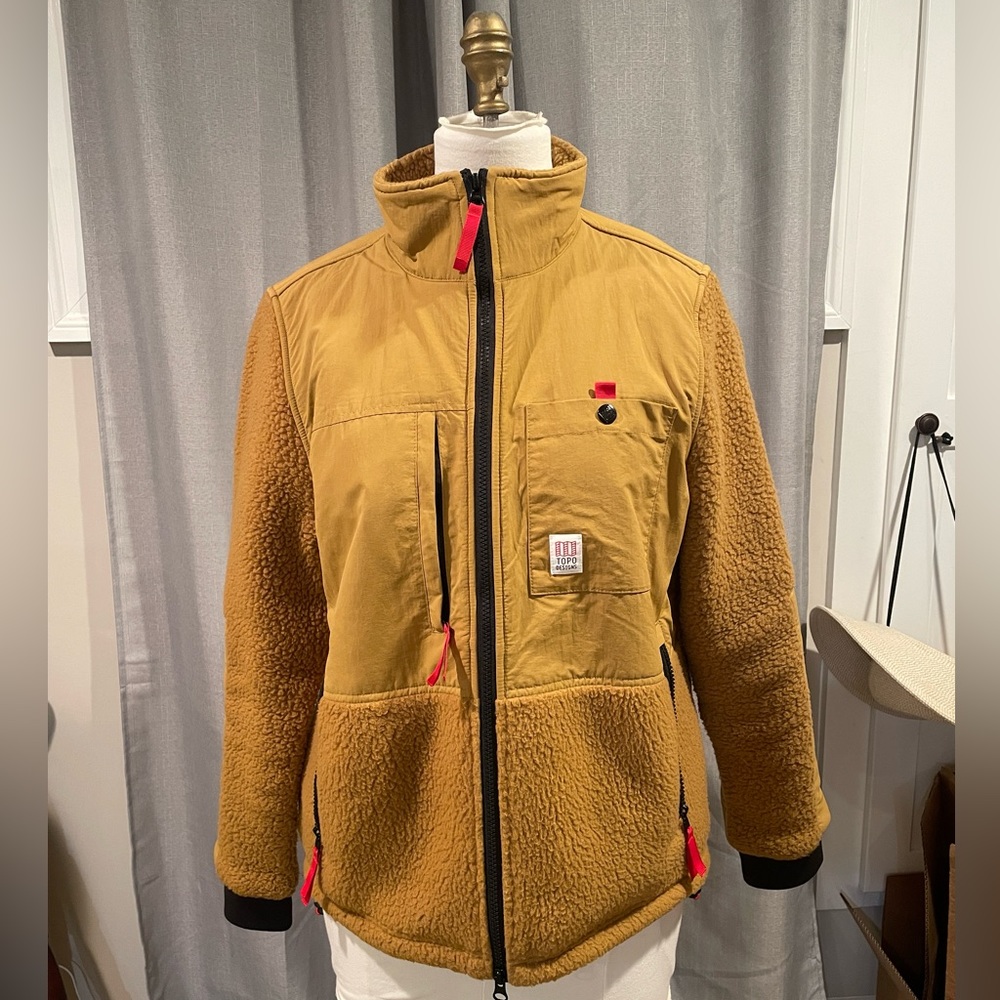 Topo Design Fleece Jacket